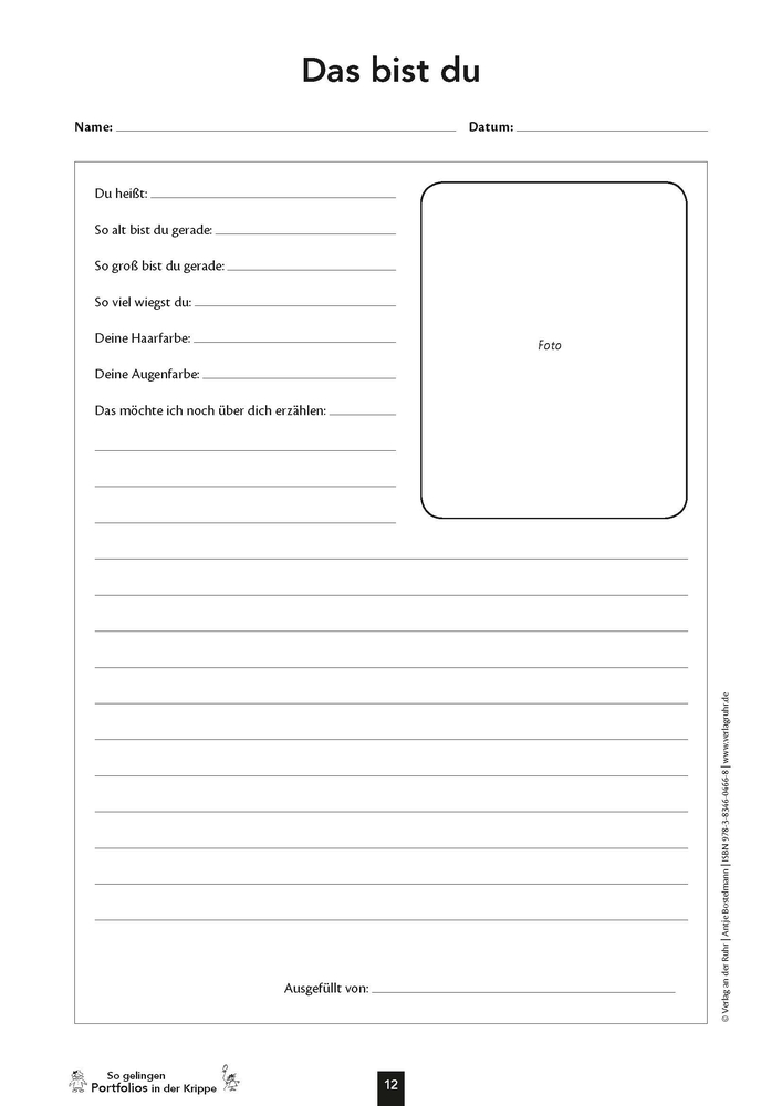 So gelingen Portfolios in der Krippe