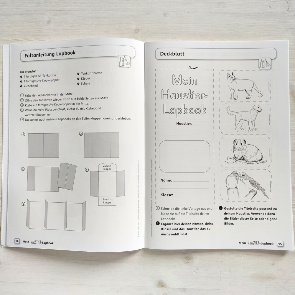 Mein Haustier-Lapbook Mein Haustier-Lapbook