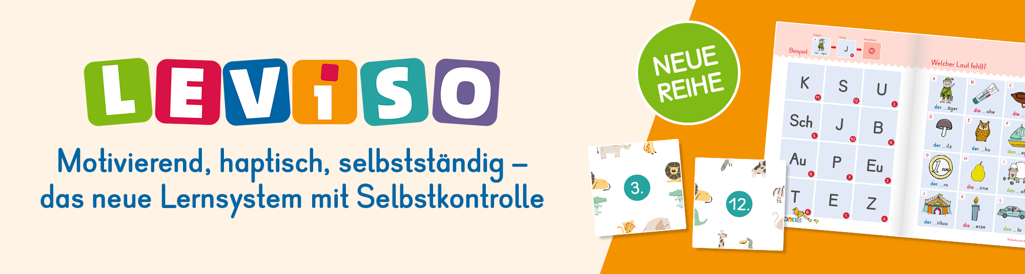 Leviso: Motiviernd, haptisch, selbstständig - das neue Lernsystem mit Selbstkontrolle