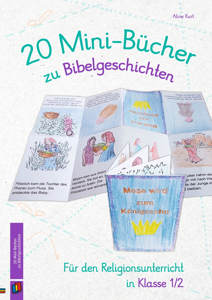 20 Mini-Bücher zu Bibelgeschichten