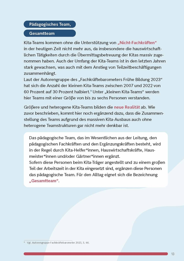 Unser multiprofessionelles Kita-Team