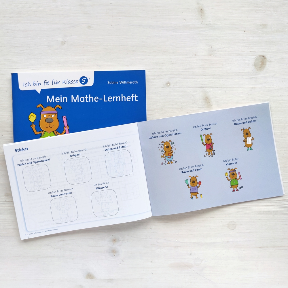 Ich bin fit für Klasse 5! Mein Mathe–Lernheft Ich bin fit für Klasse 5! Mein Mathe–Lernheft