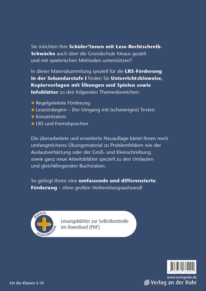 Fördermaterialien LRS