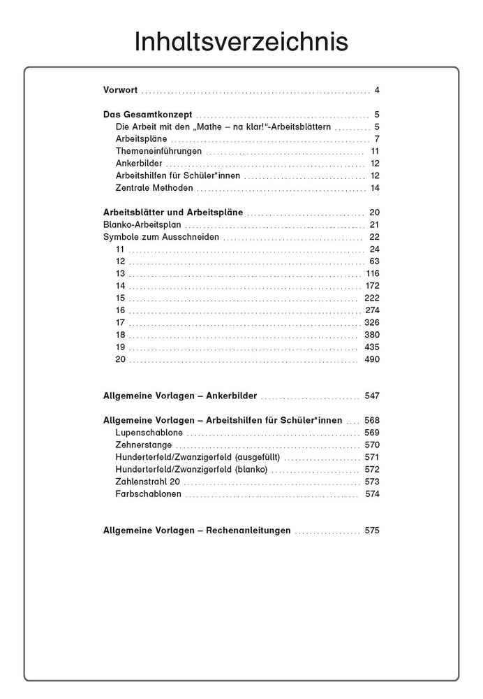Mathe - na klar! Zahlenraum 11-20