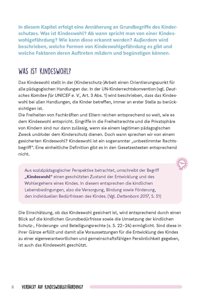 Verdacht auf Kindeswohlgefährdung?​