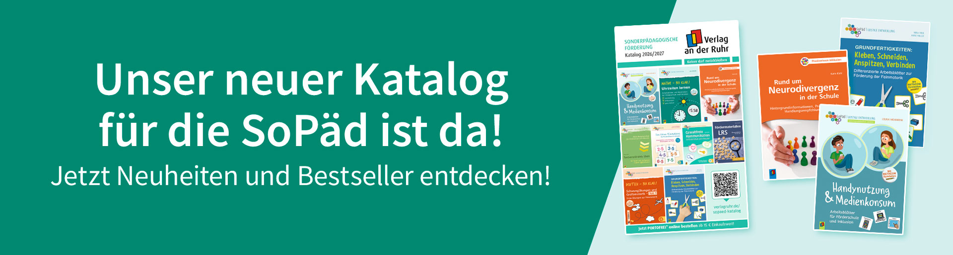 Unser neuer Katalog für die Sonderpädagogik ist da – jetzt losstöbern!