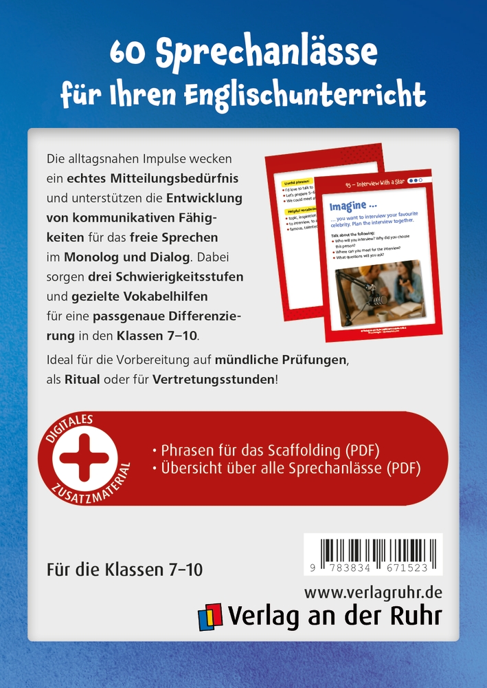 Time to talk - Englisch sprechen üben