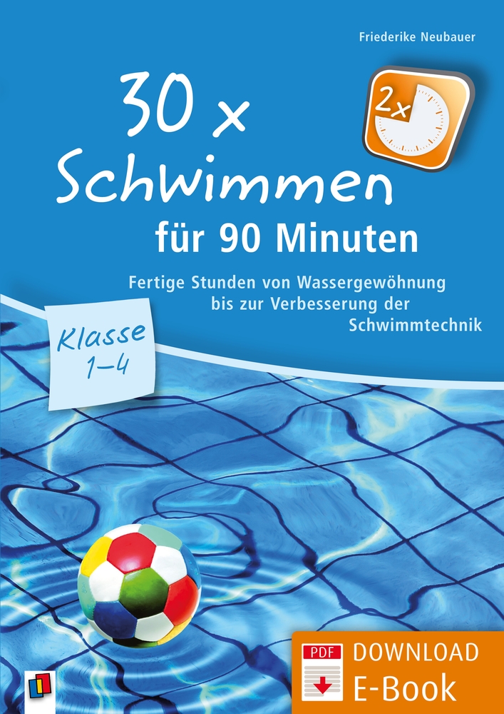 30 x Schwimmen für 90 Minuten – Klasse 1-4