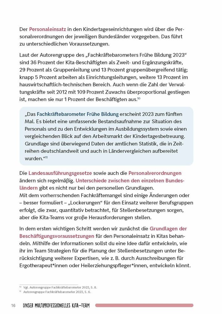 Unser multiprofessionelles Kita-Team