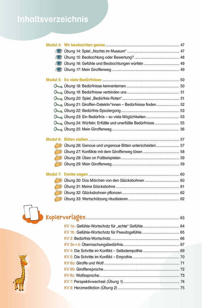 Die Giraffensprache für ein gutes Klassenklima​ in der Grundschule