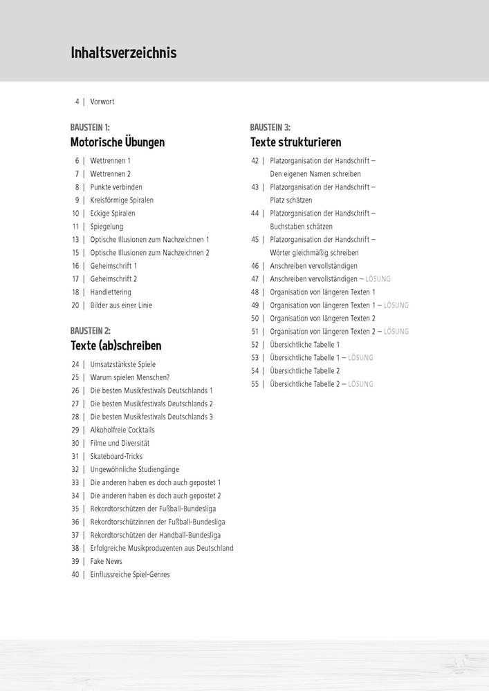 Leserlich schreiben in der Sekundarstufe I​