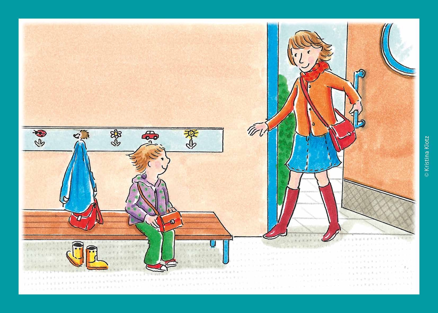 Erste-Hilfe-Verben: Kita-Kinder lernen Deutsch mit Bildkarten