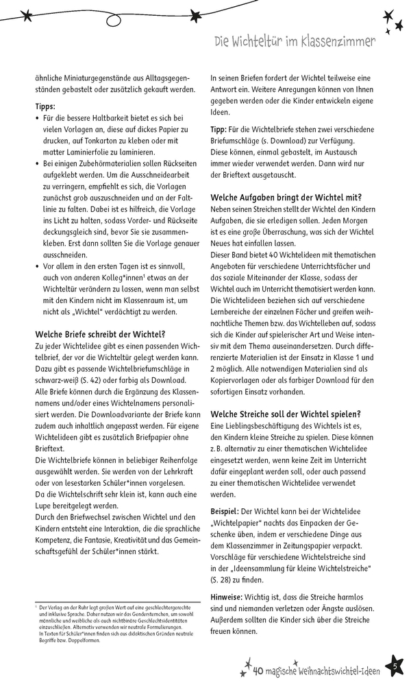 40 magische Weihnachtswichtel-Ideen, Klasse 1/2