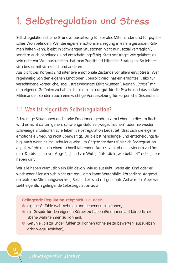 Selbstregulation stärken