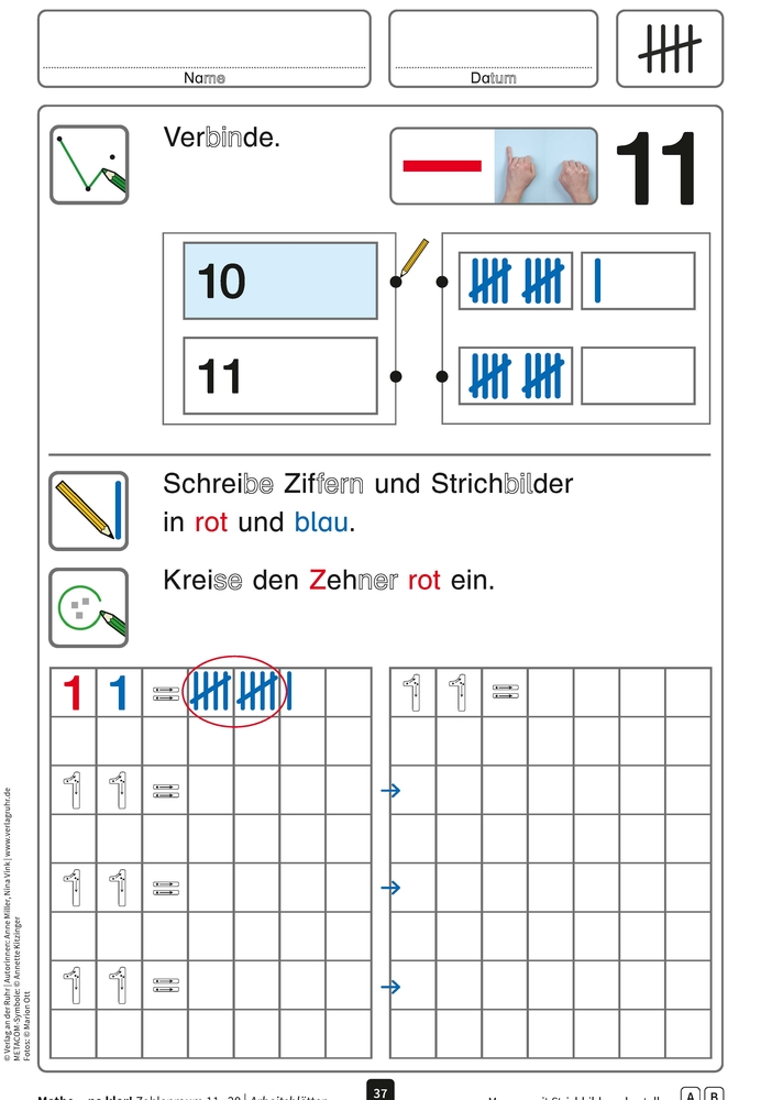 Mathe - na klar! Zahlenraum 11-20