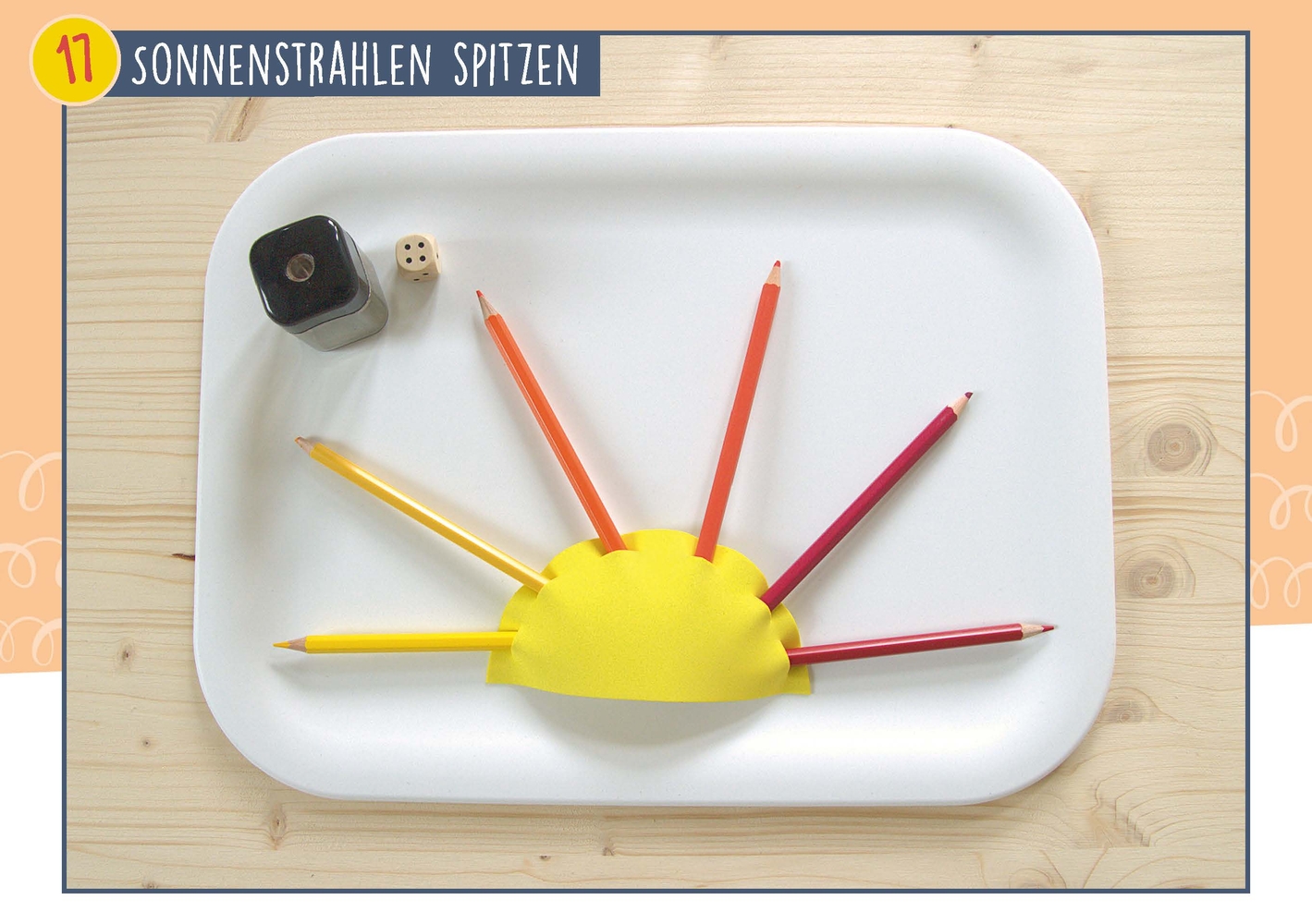 Alltagskompetenzen - Aktionstabletts für Vorschulkinder