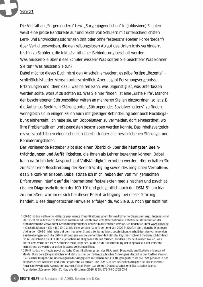 Erste Hilfe im Umgang mit ADHS, Borderline & Co.