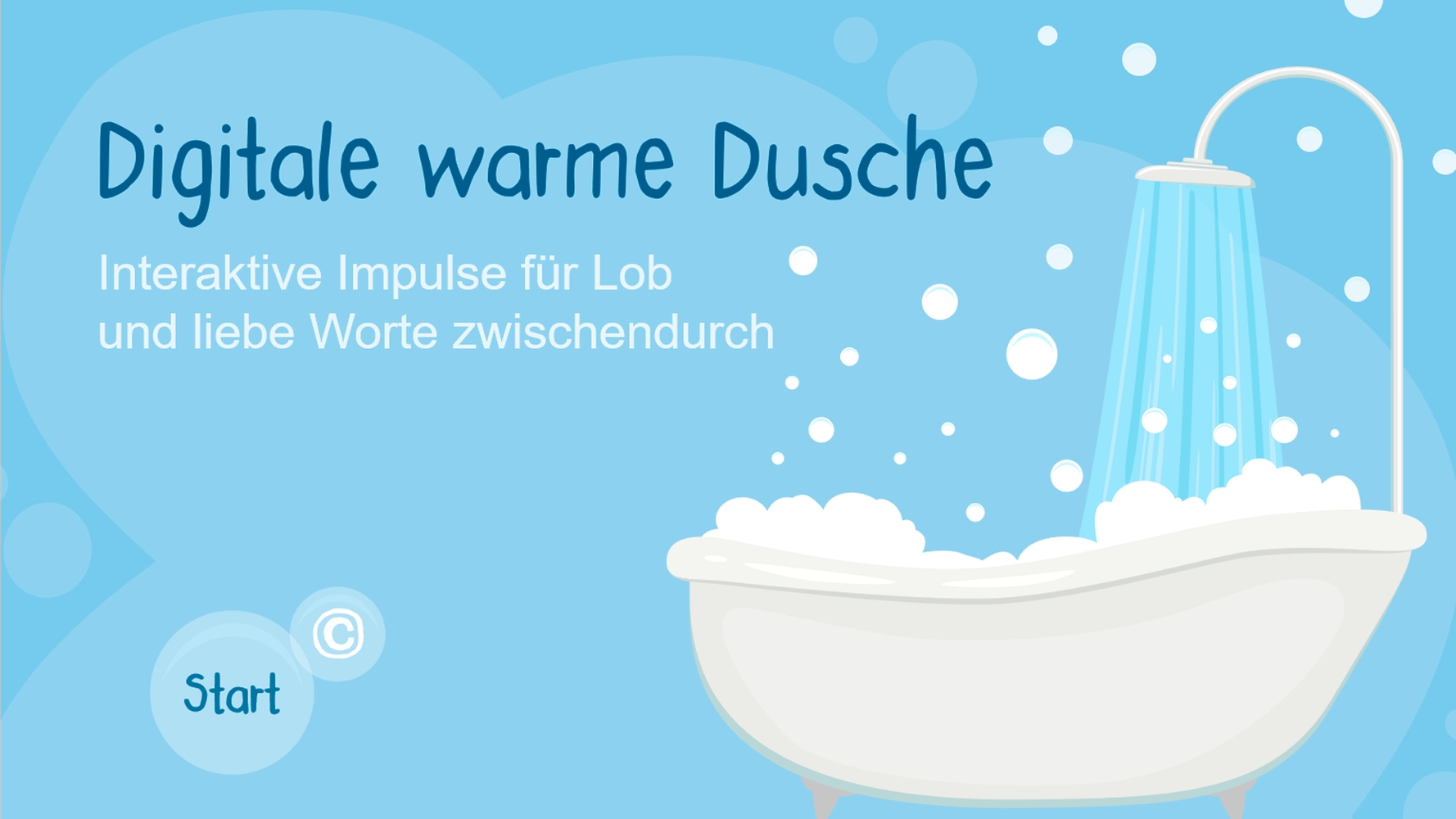 Digitale warme Dusche - Pro-Lizenz - Online Digitale warme Dusche - Pro-Lizenz - Online