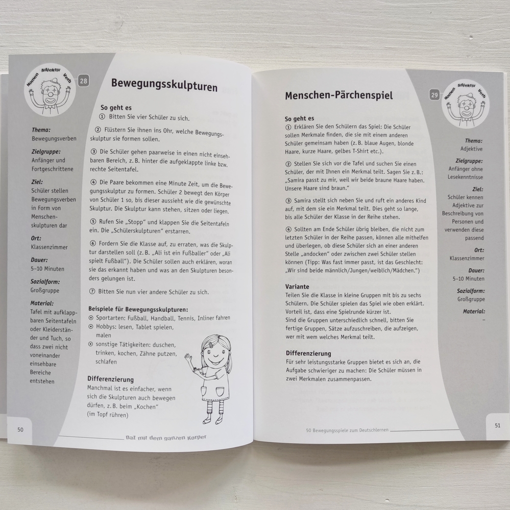 DaZ mit dem ganzen Körper DaZ mit dem ganzen Körper