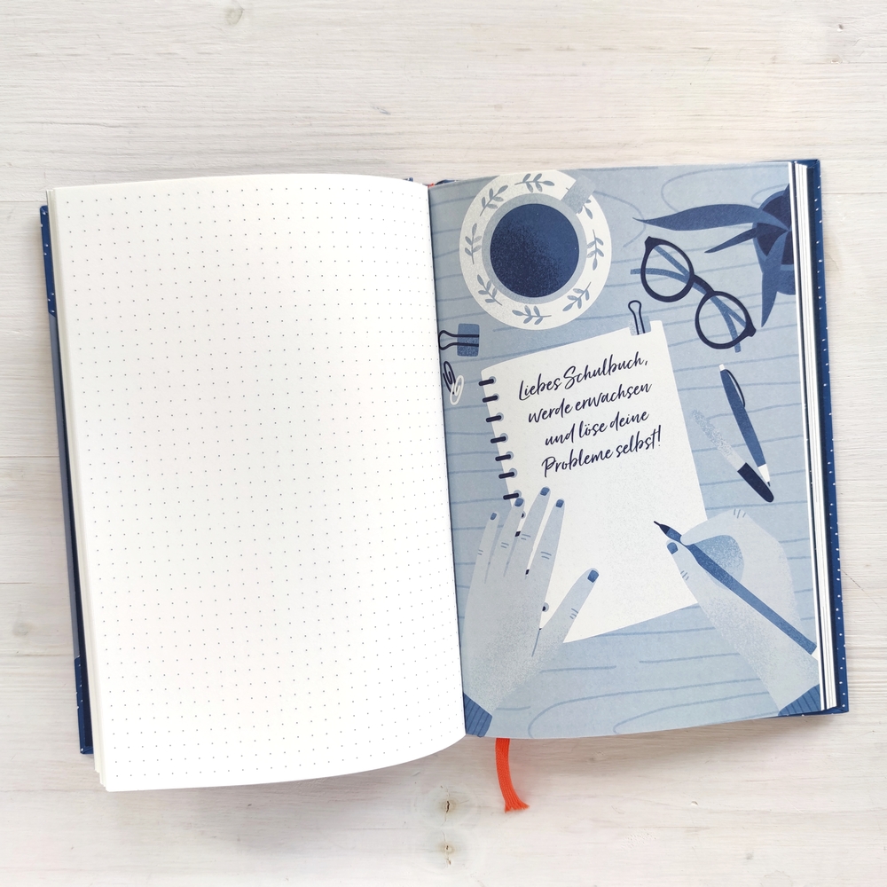 Das Notizbuch für Lehrerinnen und Lehrer – Edition Nachtblau
