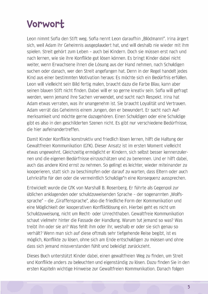 40 Vorlesegeschichten zur Giraffensprache, ab 6 Jahre