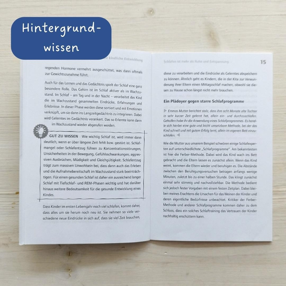 Schlafgewohnheiten bei Kita-Kindern