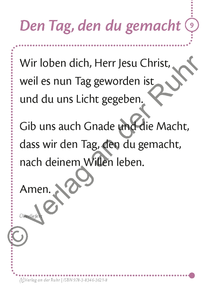 „Gottes Liebe wärme dich ...“ - Gebetskarten für Senioren „Gottes Liebe wärme dich ...“ - Gebetskarten für Senioren