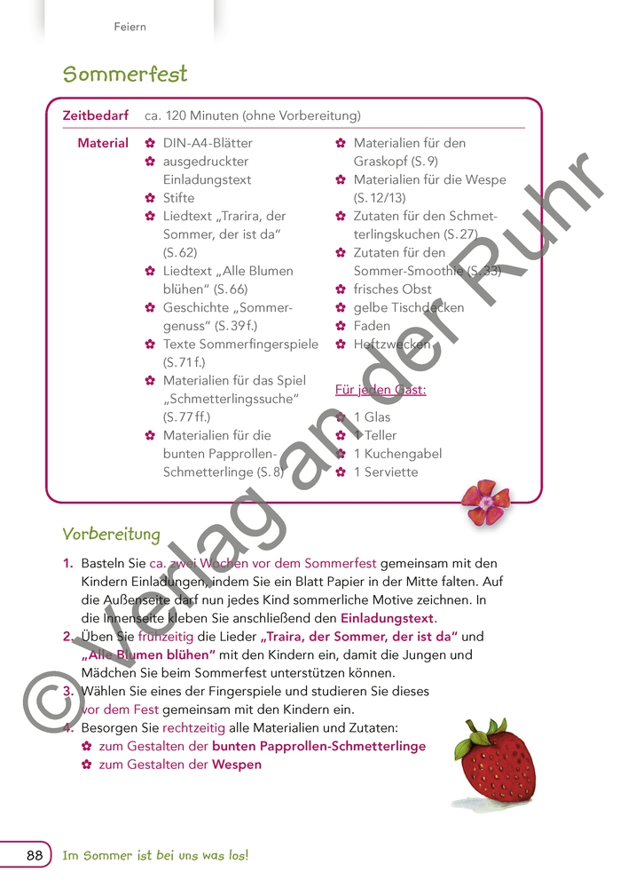 Im Sommer ist bei uns was los! Im Sommer ist bei uns was los!