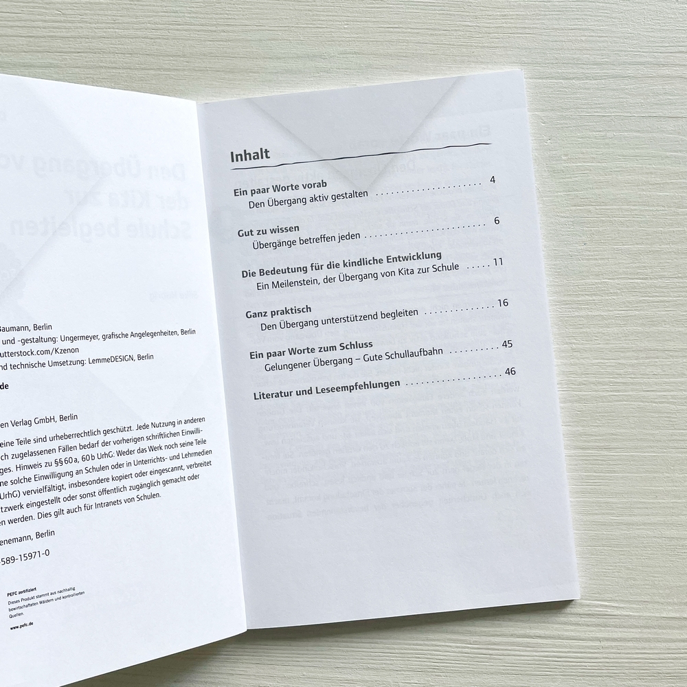Den Übergang von der Kita zur Schule begleiten