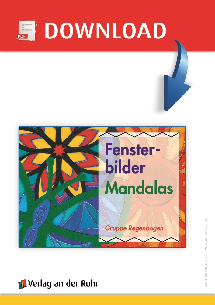 Fensterbilder-Mandalas - PDF-Basis-Lizenz