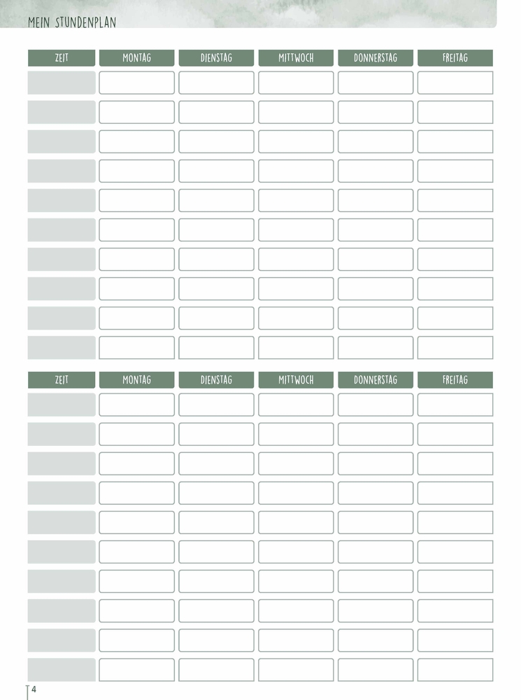 Mein Schulplaner fürs Referendariat Schuljahr 2026/2027