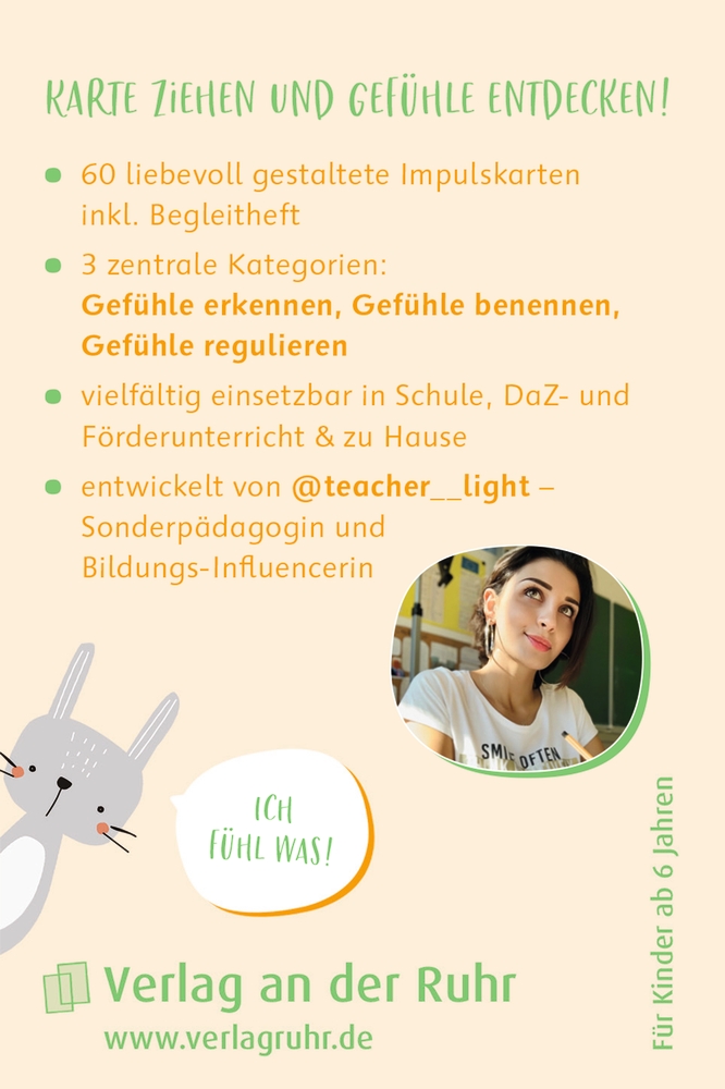Ich fühl was! 60 Impulskarten zur Stärkung emotionaler Kompetenzen