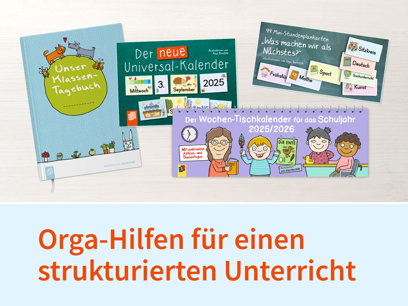 Bereit fürs neue Schuljahr mit unseren Orga-Hilfen!