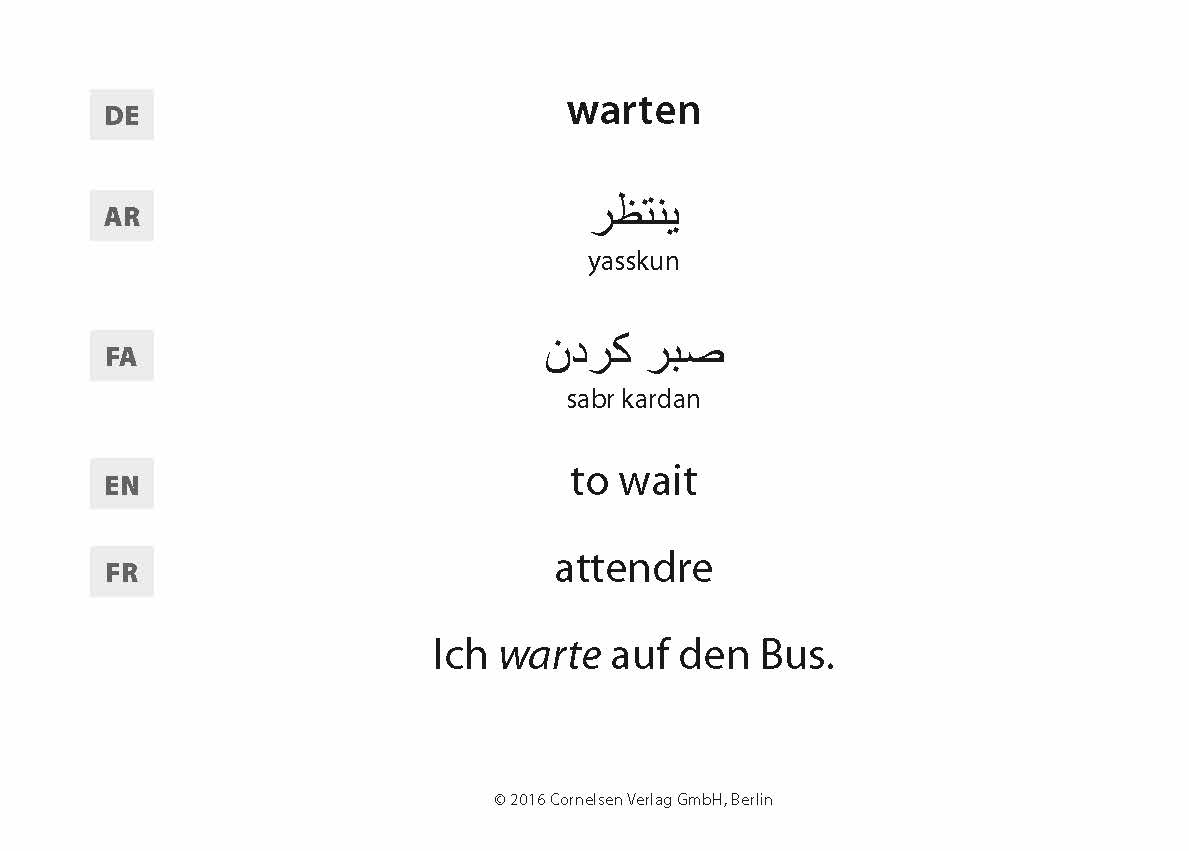 Erste-Hilfe-Verben: Kita-Kinder lernen Deutsch mit Bildkarten