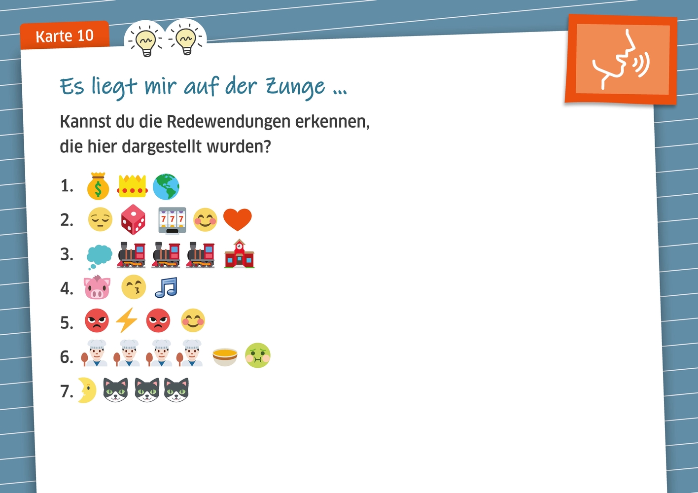 Die Deutsch-Kartei für Schnelle