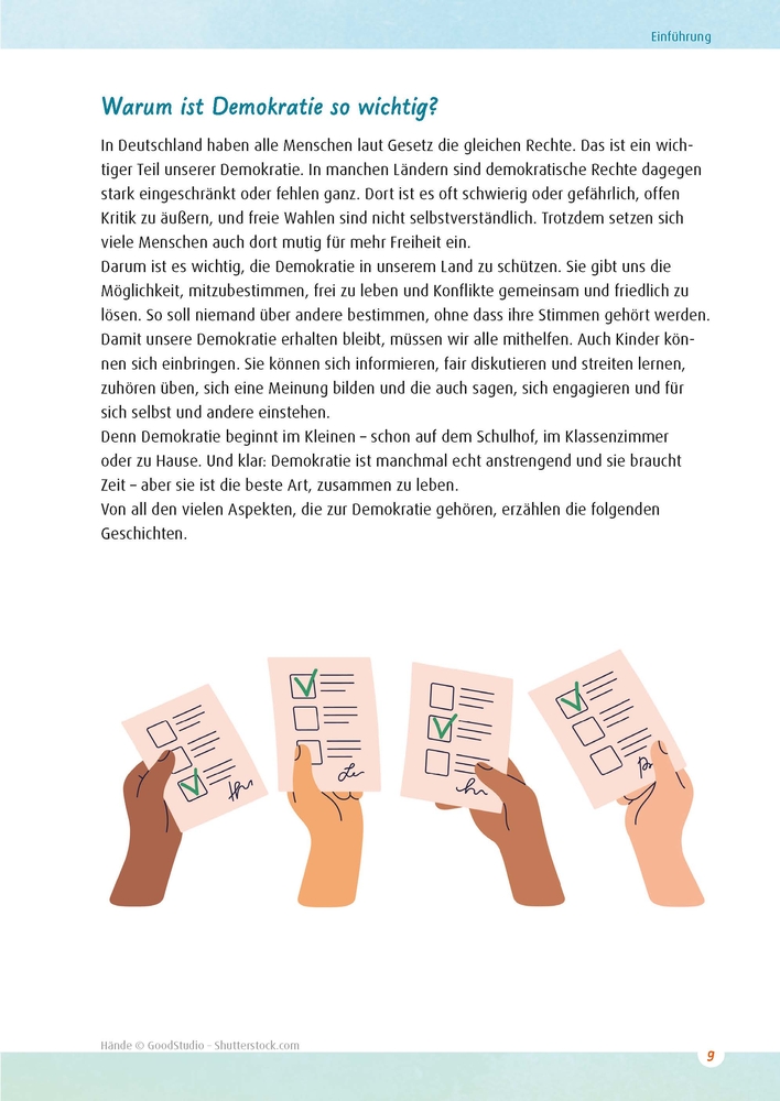 40 Geschichten zur Demokratiebildung