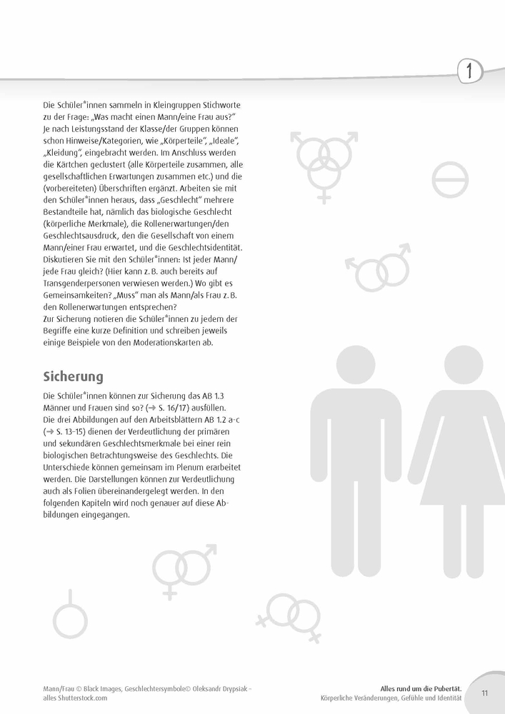 Alles rund um die Pubertät. Körperliche Veränderungen, Gefühle und Identität