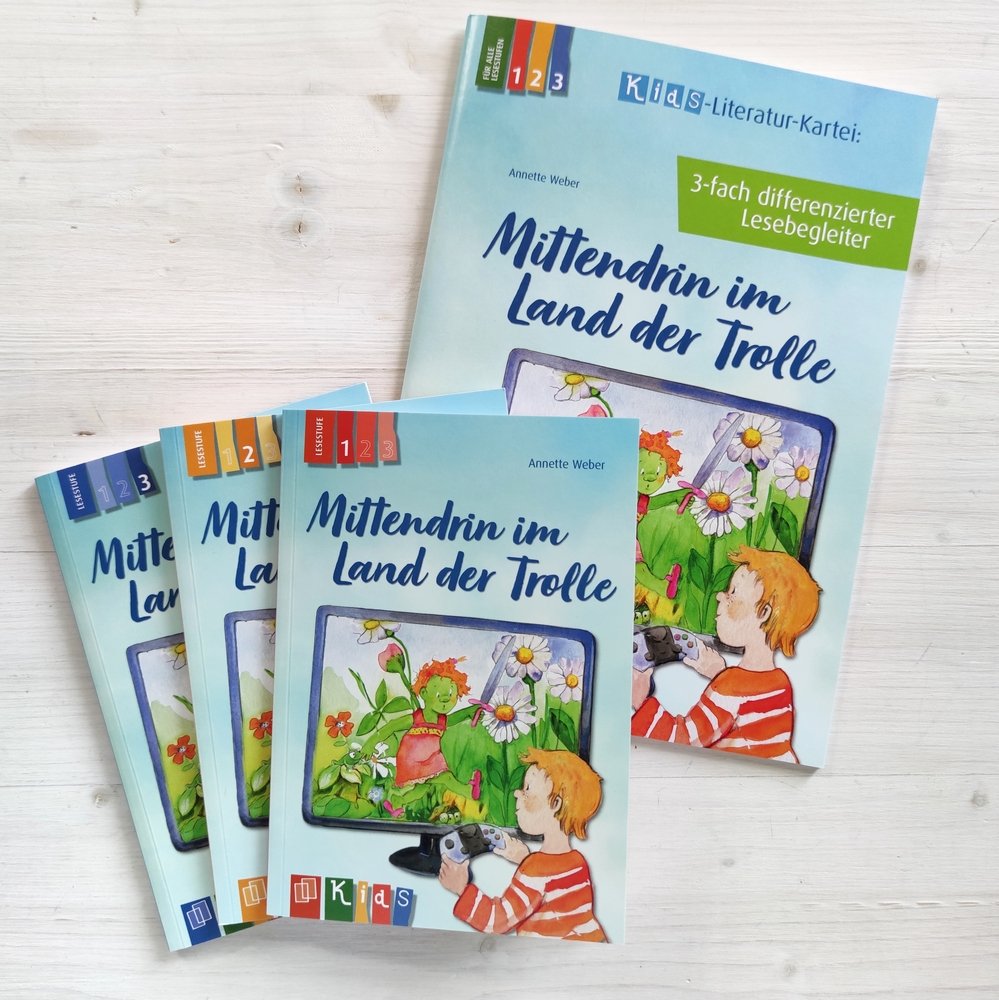 Mittendrin im Land der Trolle – Lesestufe 1