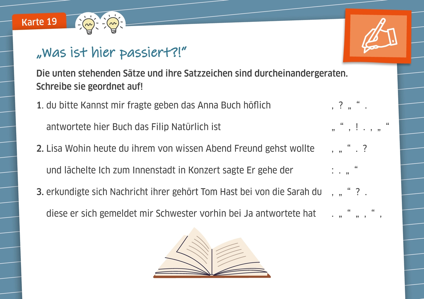 Die Deutsch-Kartei für Schnelle