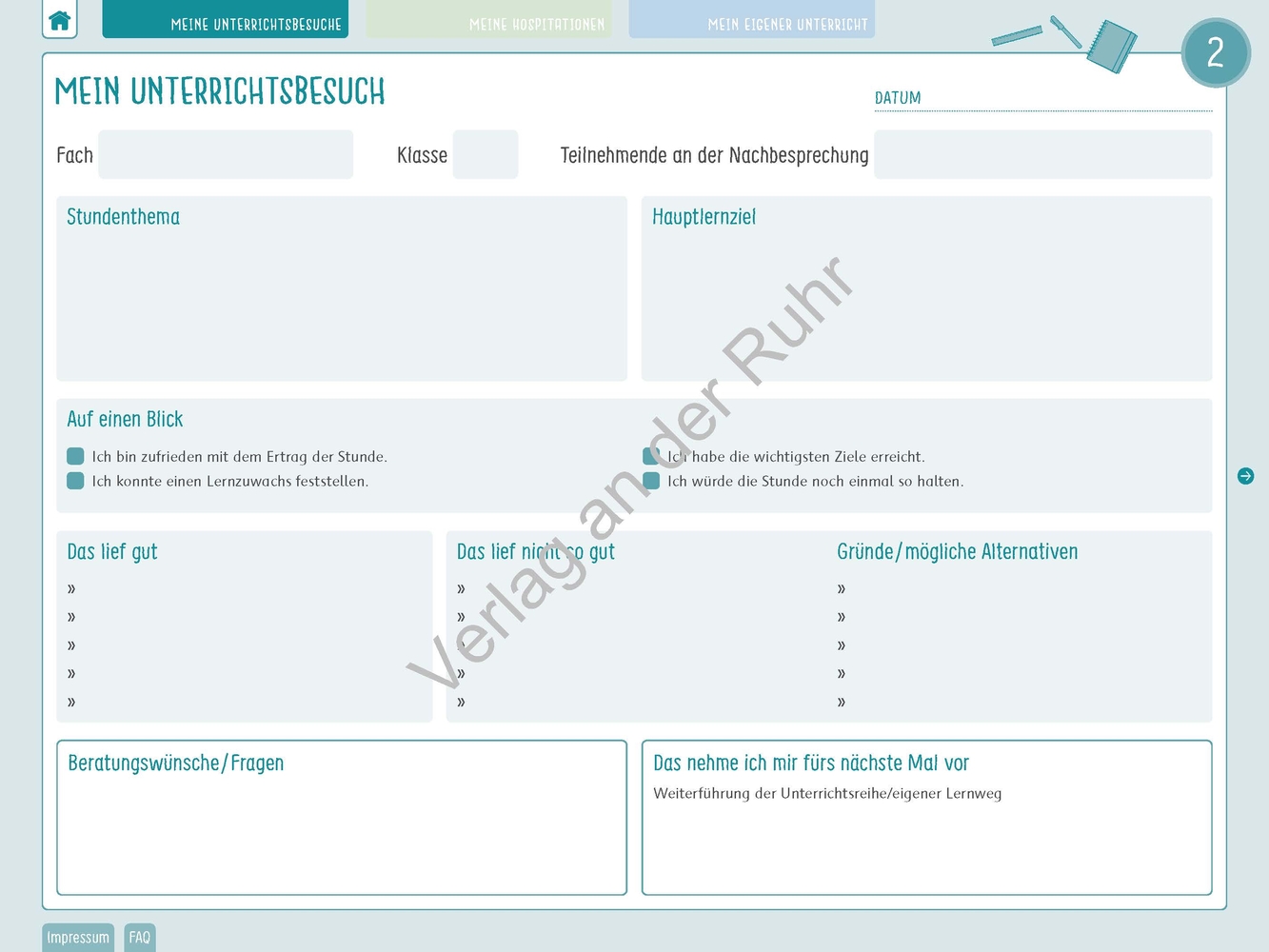 Meine digitale Stundenreflexion - PDF-Basis-Lizenz Meine digitale Stundenreflexion - PDF-Basis-Lizenz