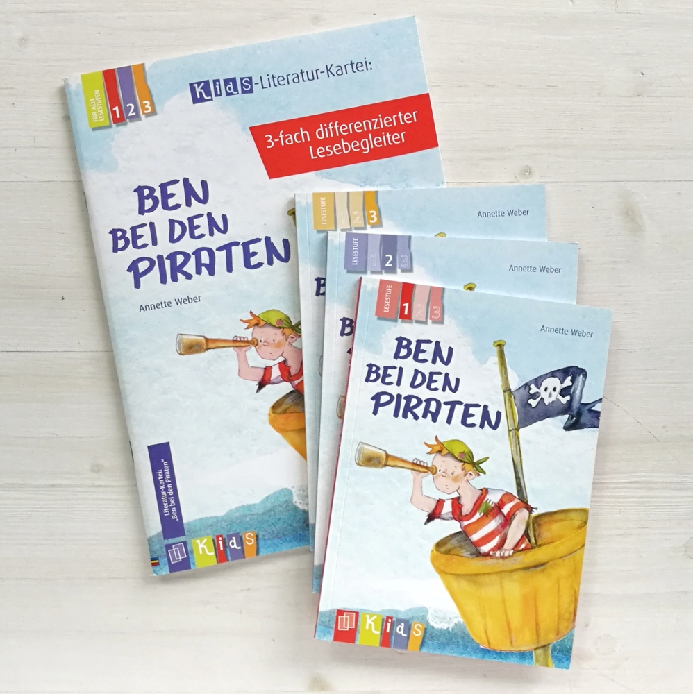 Ben bei den Piraten – Lesestufe 2