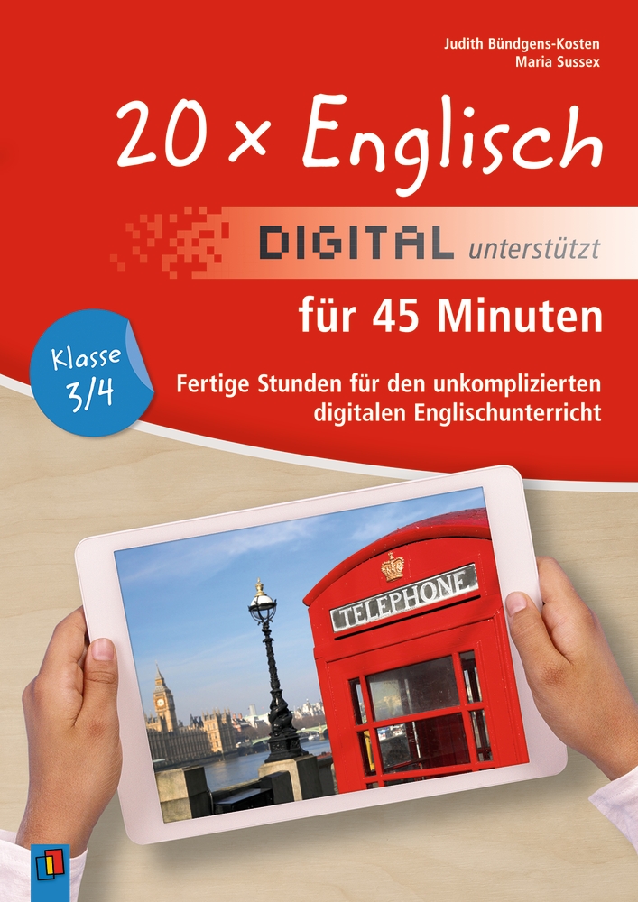 20 x Englisch digital unterstützt für 45 Minuten – Klasse 3/4