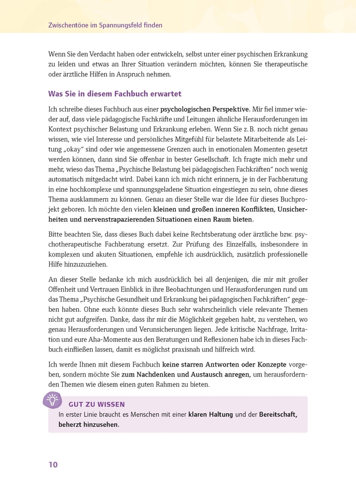 Psychische Erkrankungen im Kita-Team