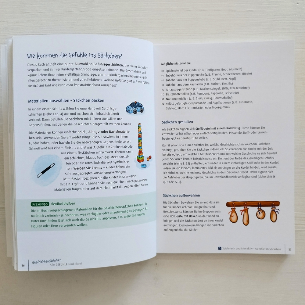 Geschichtensäckchen - Alle Gefühle sind okay! Geschichtensäckchen - Alle Gefühle sind okay!