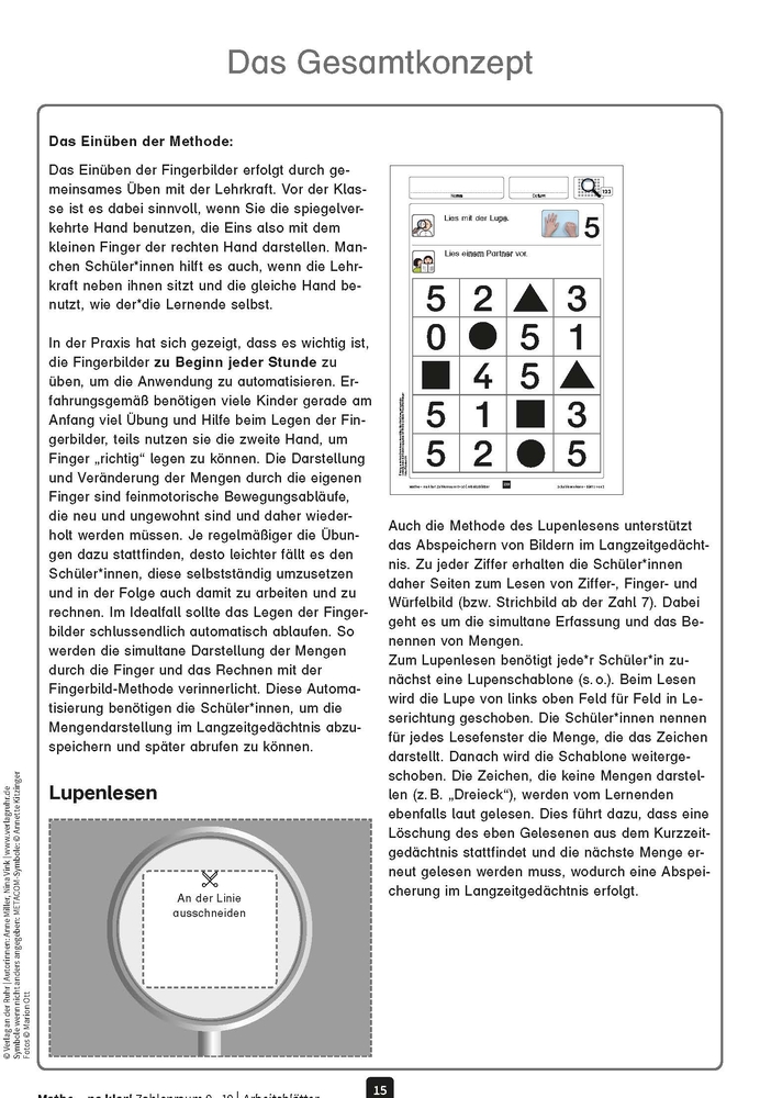 Mathe - na klar! Zahlenraum 0-10