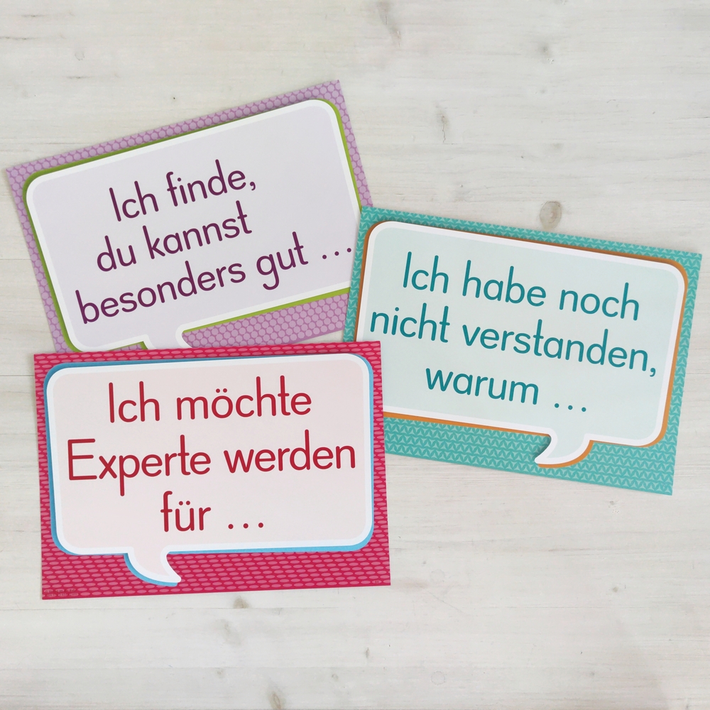 "Mir hat gut gefallen, dass …" "Mir hat gut gefallen, dass …"