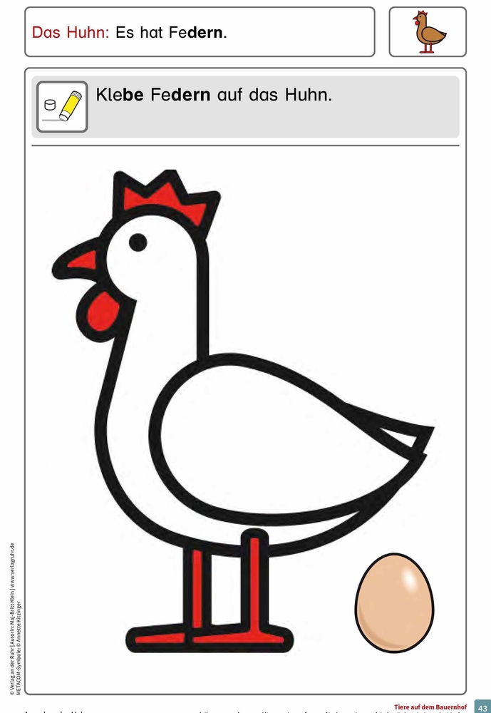 Tiere auf dem Bauernhof