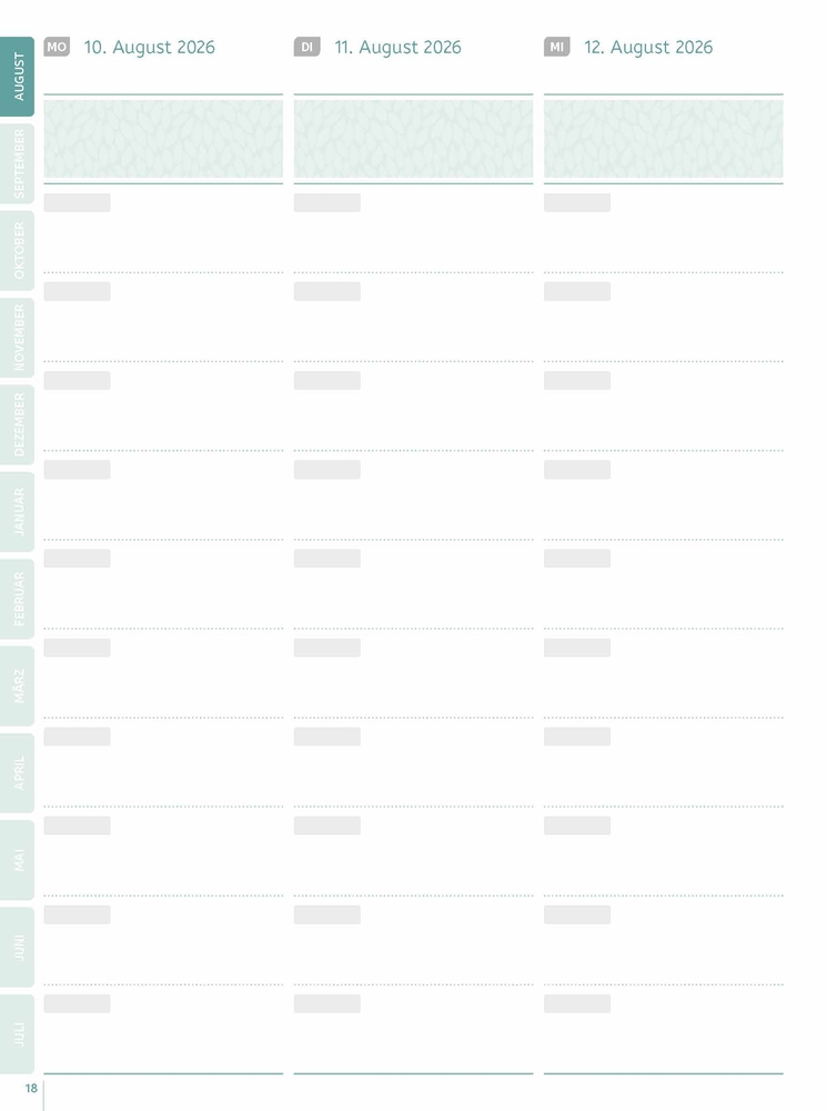 Mein Lehrerplaner A5+ – Hardcover – Lehrerkalender für das Schuljahr 2026/2027 – Blättermeer