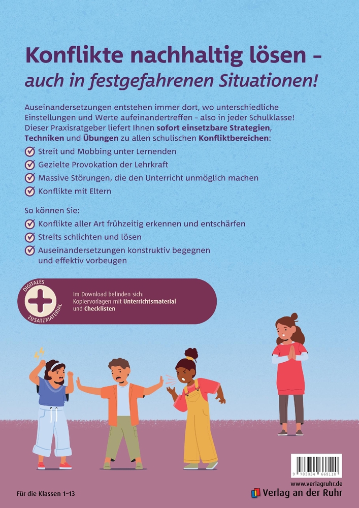 Konflikte im Klassenzimmer rechtzeitig erkennen, deeskalieren, lösen