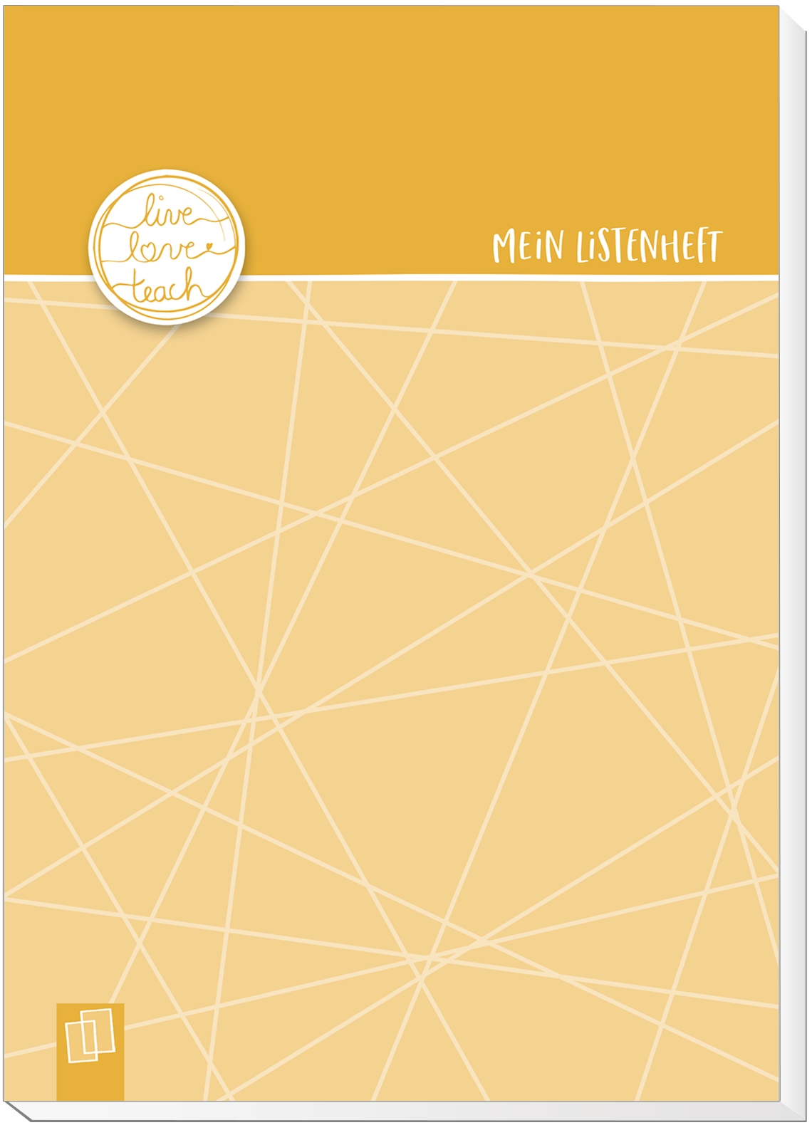 Mein Listenheft für den Schulalltag A5 – Edition Sonnengelb Mein Listenheft für den Schulalltag A5 – Edition Sonnengelb